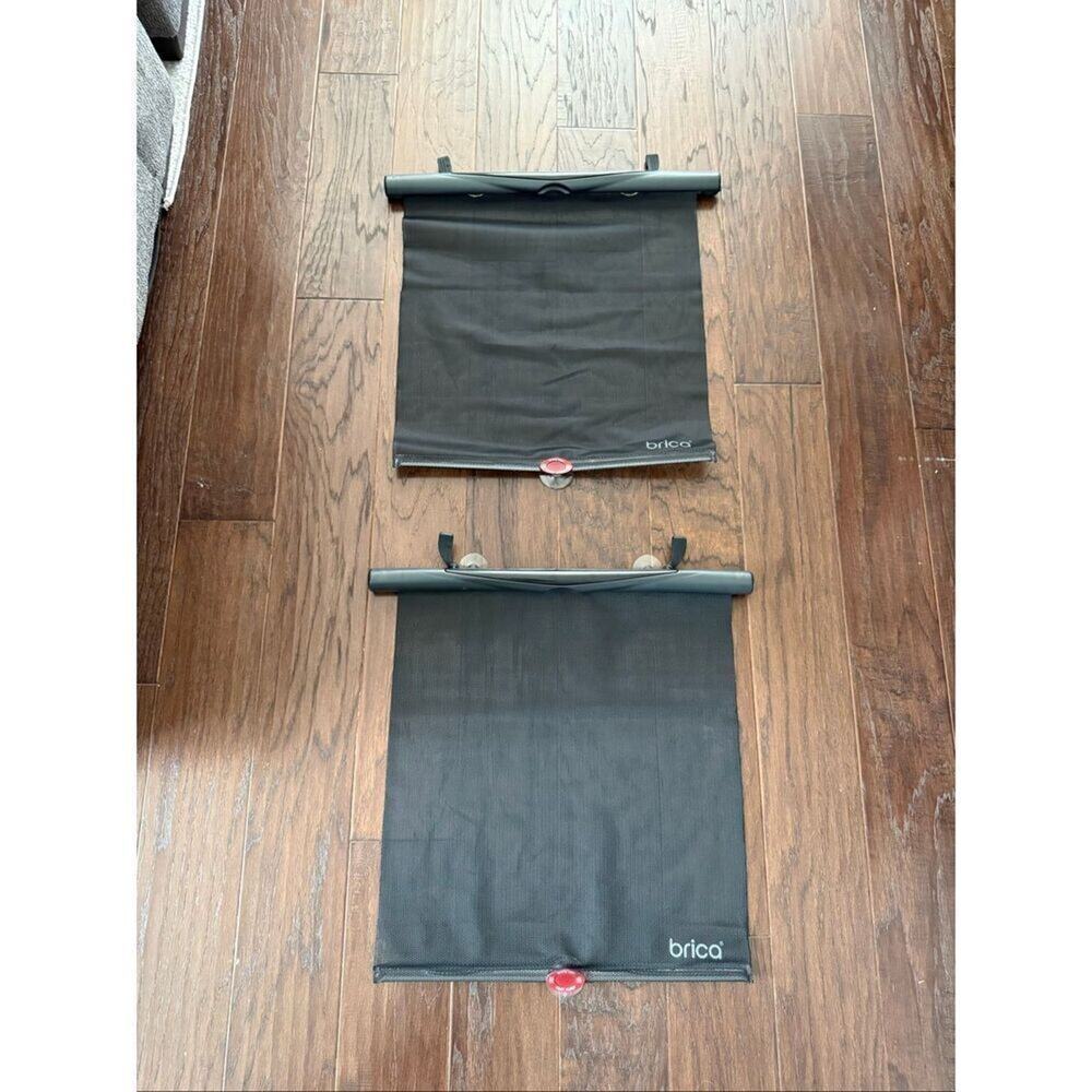 2 Pack Brica White Hot Heat Alert Car Window Shade